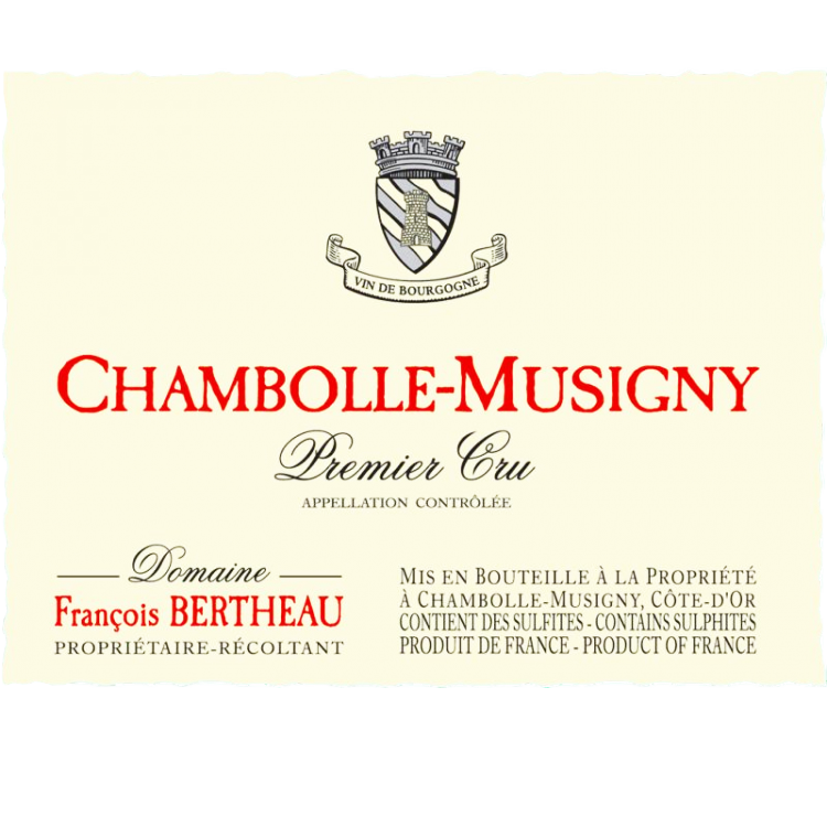 2021 Francois Bertheau Chambolle Musigny 1er